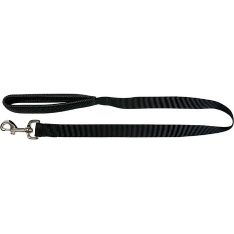 Laisse Confort 80x2cm Couleur Noir Nayeco (1/3)
