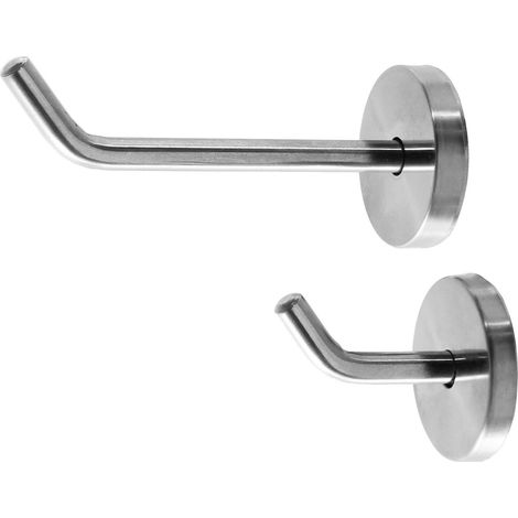 Edelstahl Kleiderhaken Haken Wandgarderobe Garderobenhaken Garderobe Wandhaken