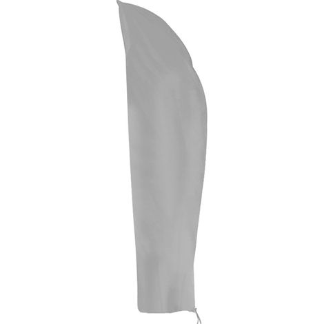 Housse de protection grise pour parasol de terrasse et jardin, couverture anti-poussière extérieure pour ombrelle et voile d’ombrage