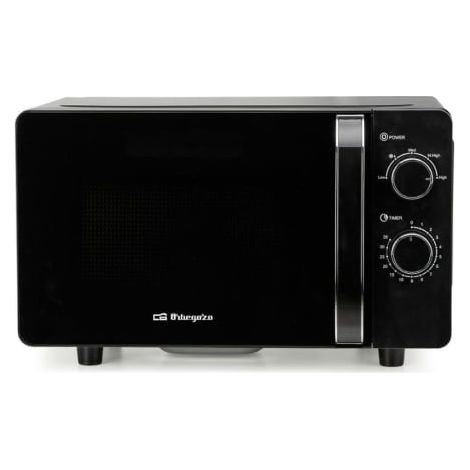 Microondas Orbegozo MI 2061 CE/ 700W/ Capacidad 20L/ Negro