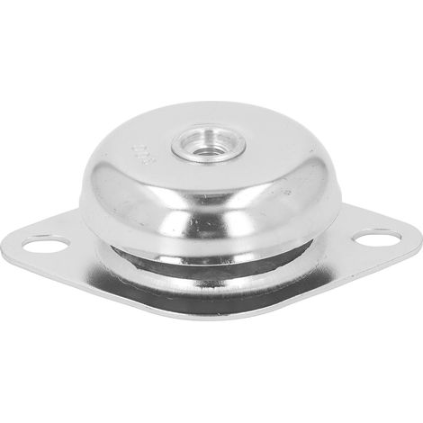 Coussinet anti-vibrations en forme de bol pour compresseur d'air et machines de nettoyage, silencieux et résistant aux chocs (jusqu'à 300 kg). (1/5)