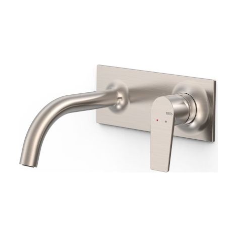 Pièce apparente pour élément encastré de lavabo Project Acier - TRES 22130003AC