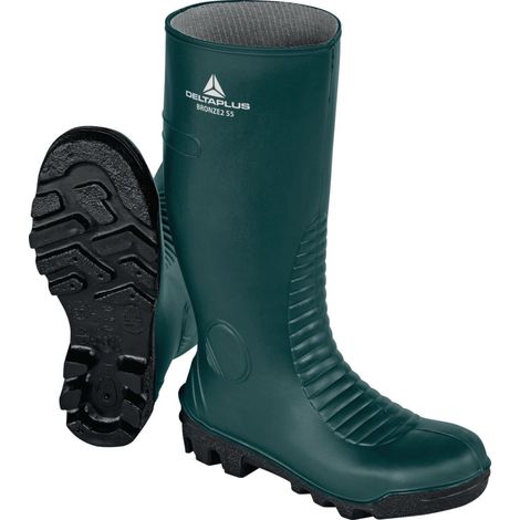 Bottes de sécurité en PVC Bronze 2s5 sra pointure 44 - DELTA PLUS