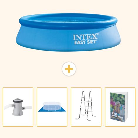 Intex Piscine Easy Set Ronde - 305x76 cm - 5-pièces SCB122 (1/5)
