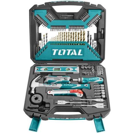 TOTAL -
Kit 120 Punte Trapano e Accessori (1/4)