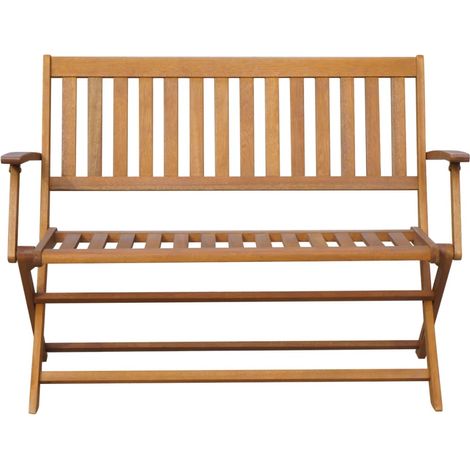 Maison Exclusive - Gartenbank 120 cm Massivholz Akazie