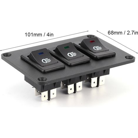LED-Wippschalter (geprüfte Marke) für Rennwagen und Wohnmobile – Modifikation (1/5)