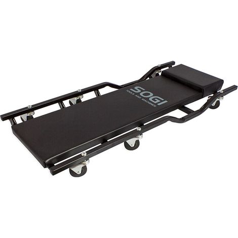 CARRELLO SOTTO AUTO 6 RUOTE PROFESSIONALE TELAIO IN ACCIAIO CON POGGIATESTA SOGI X4-04 (1/5)