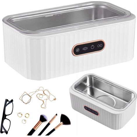Nettoyeur ultrasonique 400 ml, stérilisateur cosmétique, 4 modes de nettoyage (1/5)