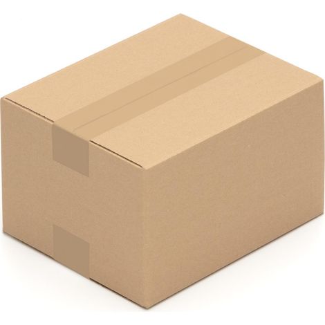 150 x Faltkartons 250x200x150 - Karton braun 1 wellig - - Versandkartons (1/4)
