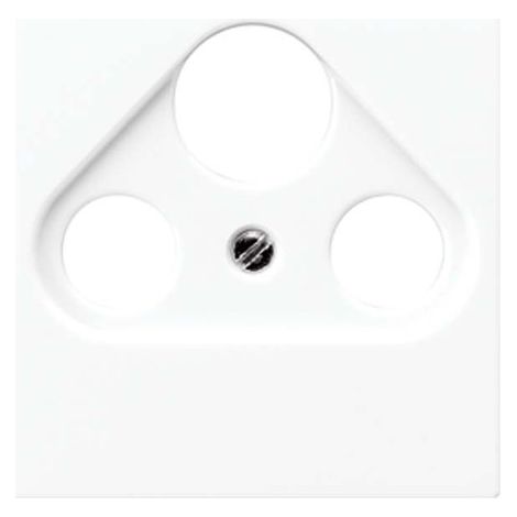 Jung 1 parte Placca di copertura Coperchio Bianco crema A561PLSAT