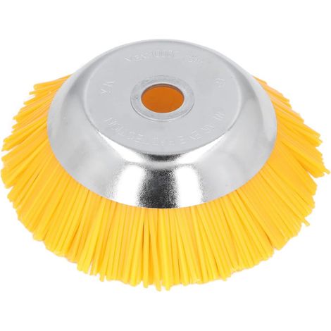 Tête de débroussailleuse à Brosse métallique ,débroussailleuse de désherbage en Nylon et Acier au manganèse 25 mm Installation Simple pour Jardin pour Cour (1/5)