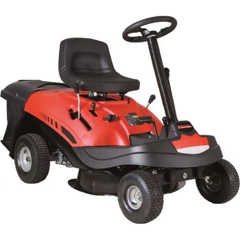 trattorino tagliaerba a scoppio sandrigarden "sg-tr196" taglio 61 cm motore 196 cc - con cesto di raccolta