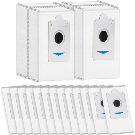 [JAMAIS UTILISÉ](15 Pièces) X5 Sacs à Poussière de Remplacement Compatibles Avec l'aspirateur Robot X2 X2PRO, Avec Couche de Filtre à Charbon Actif (1/4)