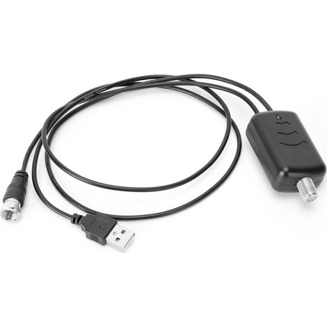Amplificateur d'antenne TNT HD d'intérieur puissant pour une meilleure réception et plus de chaînes