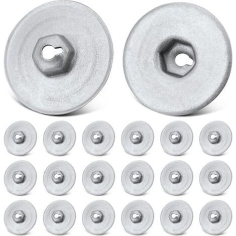 Hitzebeständiges Isoliermuttern-Befestigungsset - Unterboden-Klemmscheiben für BMW Mini 1er-7er Serie X1-X7, Klemmscheiben (ø30 mm, 20 Stück) (1/5)