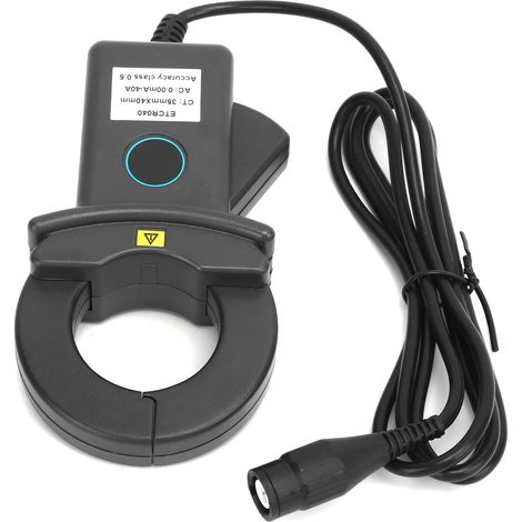 Capteur de courant de fuite ETCR040, pince ampèremétrique, transformateur de courant alternatif portable de haute précision au niveau du milliampère (1/5)