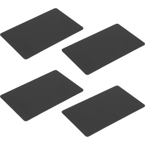 Lot de 10 cartes NFC compatibles avec la puce NTAG216, mémoire de 868 octets, en PVC noir imprimable pour smartphones (1/5)