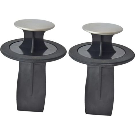 PCS Élimination des Déchets Évier Crépine d'Élimination des Déchets Évier de Cuisine Crépine Bouchon Drain Garde Évier Bouchon D'étanchéité 78-80mm Évier Scellant Élimination Kit (1/4)