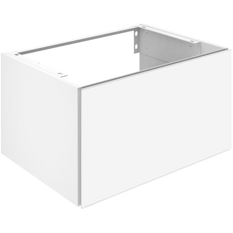 KEUCO X-LINE Meuble sous-lavabo, 1 tiroir frontal, 650x400x490mm,