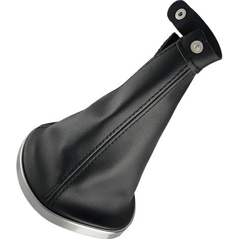 Soffietto leva del cambio con pomello per Lancia Ypsilon (843) 2003-2011, con cornice esterna cromata e ghiera interna 735442310 (1/5)
