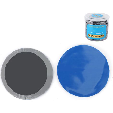 80 pièces patchs caoutchouc réparation pneu universels 58mm auto moto (1/5)