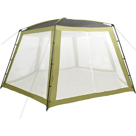 Tente de piscine Tissu 660x580x250 cm Vert (1/5)