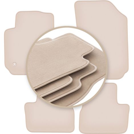 Tappetini PREMIUM beige per: Citroen C4 Cactus crossover 2014-2018 (1/5)