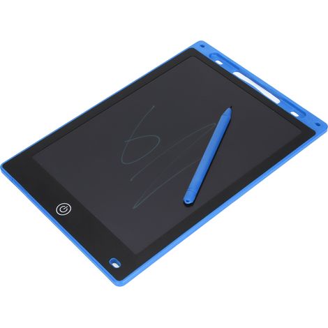 Tableau d'écriture LCD pour enfants, tableau à dessin, 25 cm, jouet d'écriture pour l'éveil des tout-petits, bleu marine