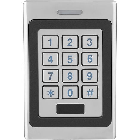 Système de contrôle d'accès de porte à clavier RFID IP67 (1/5)