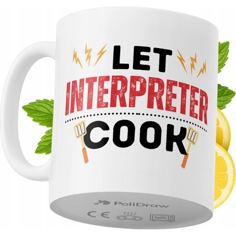 Lustige Tasse für Dolmetscher – Kaffee- oder Teetasse mit witzigem Textdesign – Ideal für Geburtstage, Namenstage, Feiertage und besondere Anlässe. Hochwertige Tasse für Zuhause, Büro und Arbeit. Farb