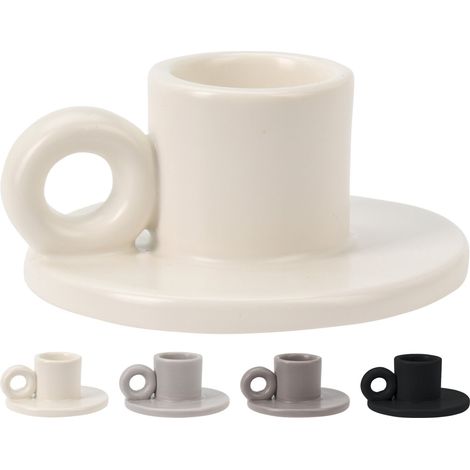 PORTACANDELA CON MANICO 3CM COLORE ASSORTITO