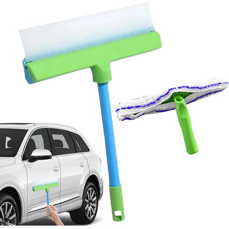 Raclette Douche Pour Portes Vitrées Outil En Silicone Grattoir Brosse raclette grattoir pour vitres pour Bain, Voiture, Sols, Miroir Intérieur, Pare-Brise, Mur, Maison, Cuisine, Bal (1/5)