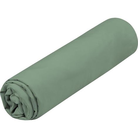 Drap housse 90 x 190 cm Cocon vert