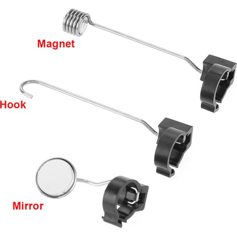 endoscope USB noir de 15 mètres avec caméra étanche de 2 mégapixels pour l'inspection des canalisations automobiles