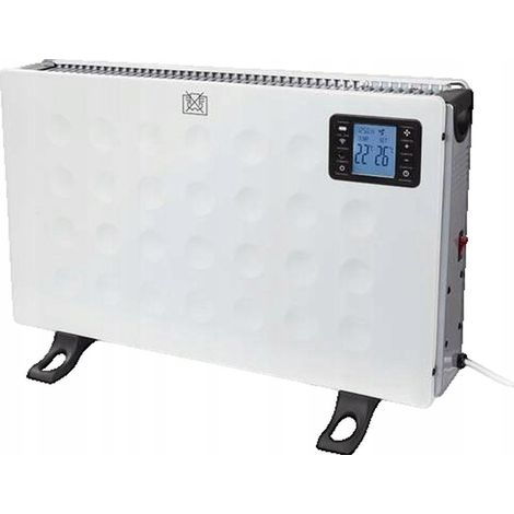Perel Convettore Intelligente Bianco 2000 W con Termostato Integrato (1/3)