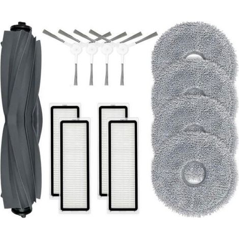 Brosse À Rouleau - Filtre Hepa - Brosse Latérale - Serpillère - Pour Robot Aspirateur Dreame L10 Prime - Lot De Rechange (1/4)