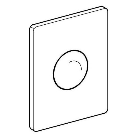 Grohe Skate - Betätigungsplatte, Alpinweiß 37547SH0 (1/5)