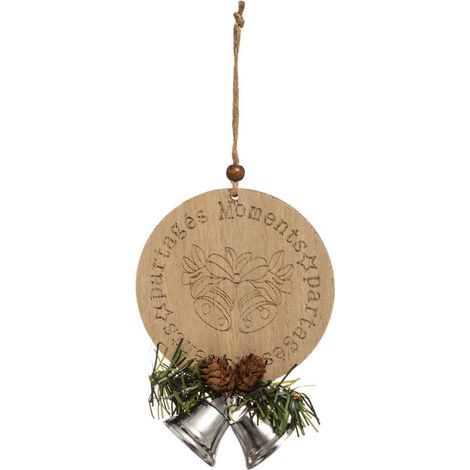Flache Glockenglocke des Weihnachtsthemas - Feeric lights & christmas