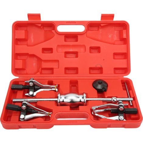 Kit 5 pièces 3 Mâchoires Extracteur à Inertie Universel Intérieur Extérieur pour Retirer Engrenages Roulements (1/5)