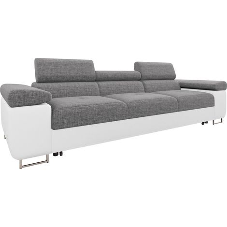 Sofá cama Comfivo Vinetum, Soft 017 + Lux 05, 0, 70x263x102cm (1/5)