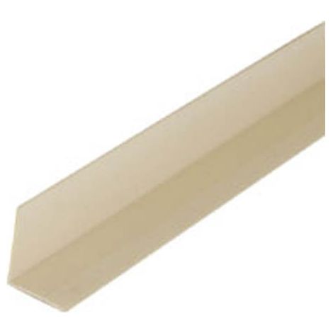 Nicoll – Profilé cornière 70x40 longueur 4 m – Sable – Pour habillage de chevron de rive – Résistant aux chocs et intempéries (1/2)