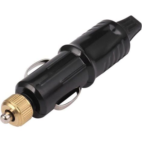 Adaptateur Allume-Cigare - 12 V 24 V - Prise Cigarette Remplacement avec Fusible Intégré 15 A - Pour Voiture Camion VR et Bateau - 1 Pièce (1/4)
