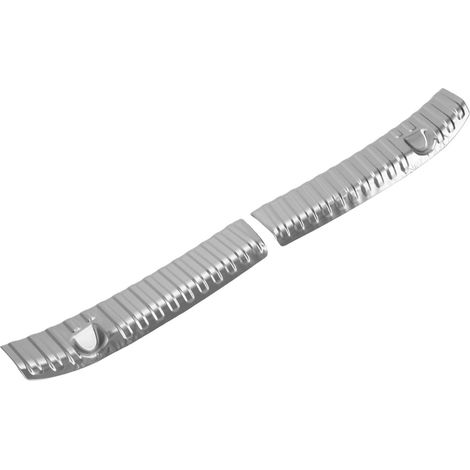 Protection de Pare-Chocs Arrière en Acier Inoxydable, Protection de Pare-Chocs de Coffre Arrière, de Seuil avec Fermeture Tactile, Idéale pour Y Juniper 2025-2026 (Silver) (1/4)