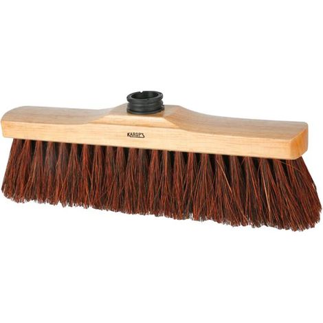 Balai Droit à Douille Madagascar Bois 30cm Karop's