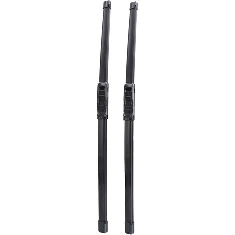 Balais D'Essuie-Glace Sans Support - Caoutchouc Naturel Pour Lexus IS 250 300 350 2006-2013 - Paire De 2 (1/5)