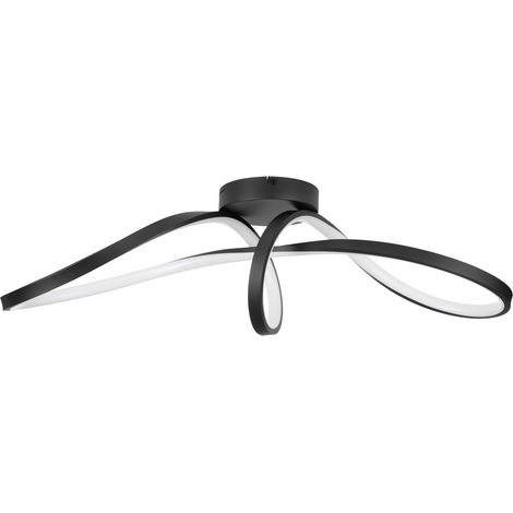 Lampe de plafond Zigbee Calarossa-Z LED - Noir - 901158