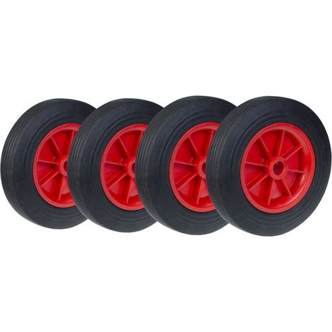 Solidgummirad 10"