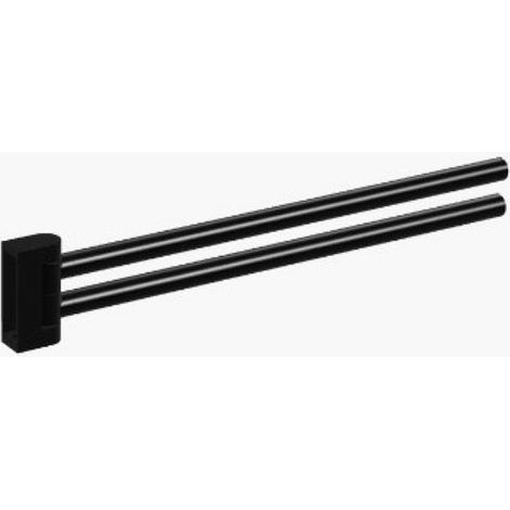 Colombo Design Mini porta salviette nero opaco doppio a snodo codice prod: B40120NM
