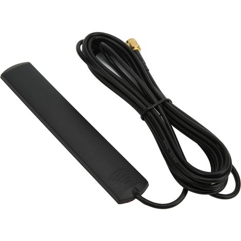 Antenne TP-002 2G/3G/4G/5G à bande complète, gain élevé 8 dBi, antenne WiFi sans fil pour la maison, noire (1/5)